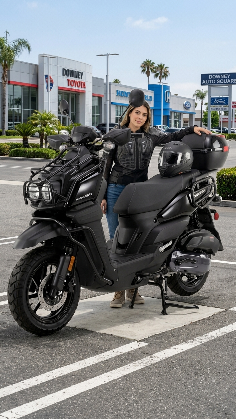 Scooter Tank 200 en Downey Auto Square — FE Motorsports Los Ángeles