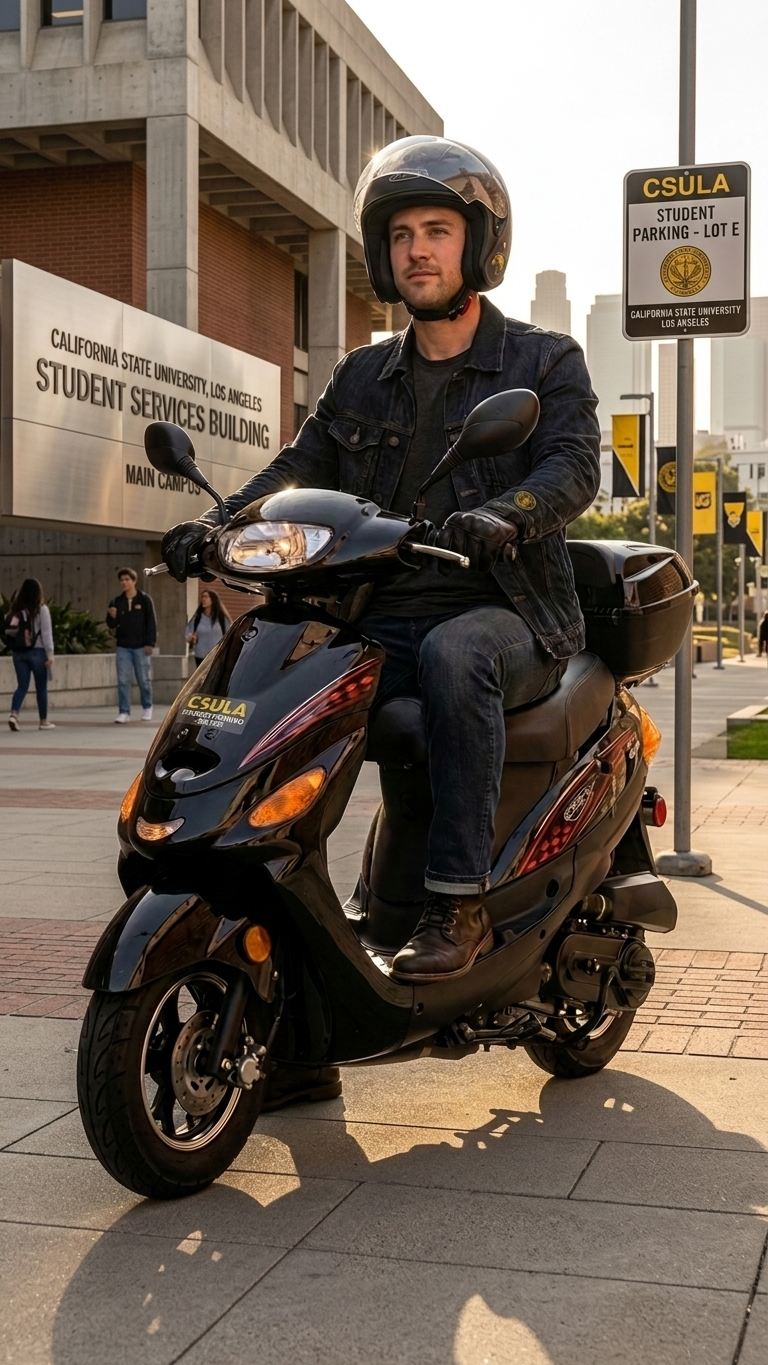 50cc scooter near Cal State LA