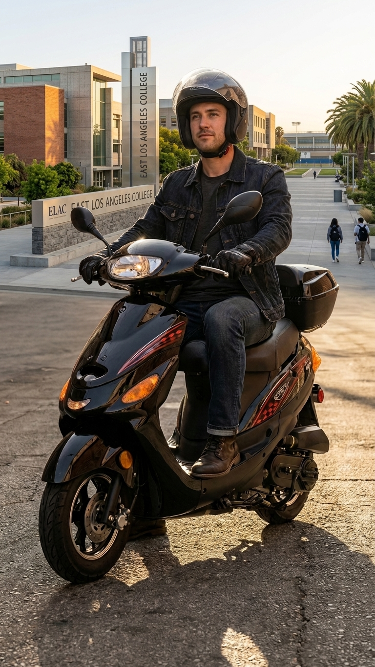 50cc scooter near East LA College