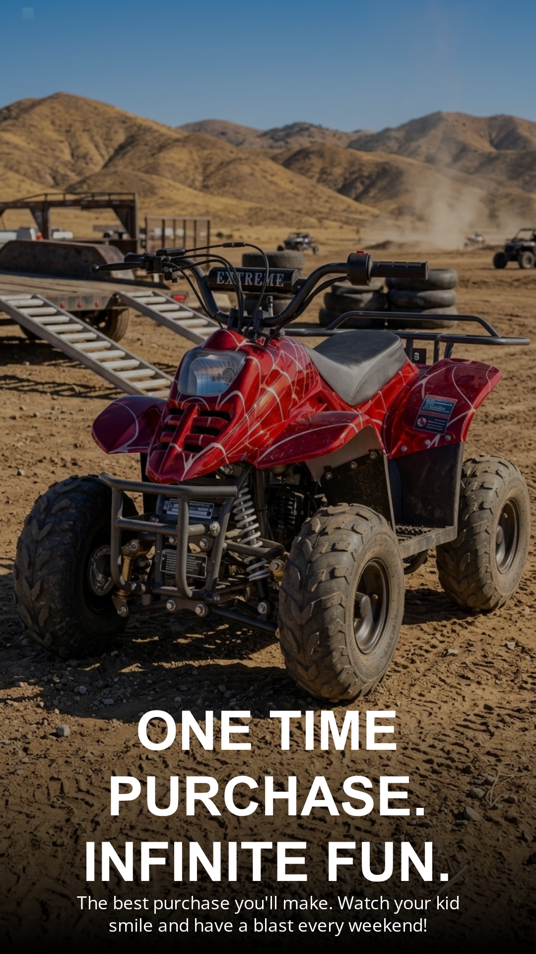 Youth ATV off-road riding Los Angeles California — FE Motorsports