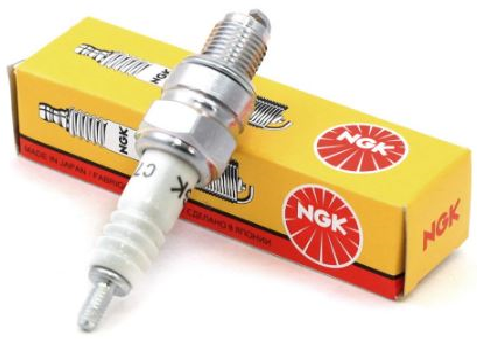 Bujía NGK para motor GY6 scooter moto china Los Angeles FE Motorsports