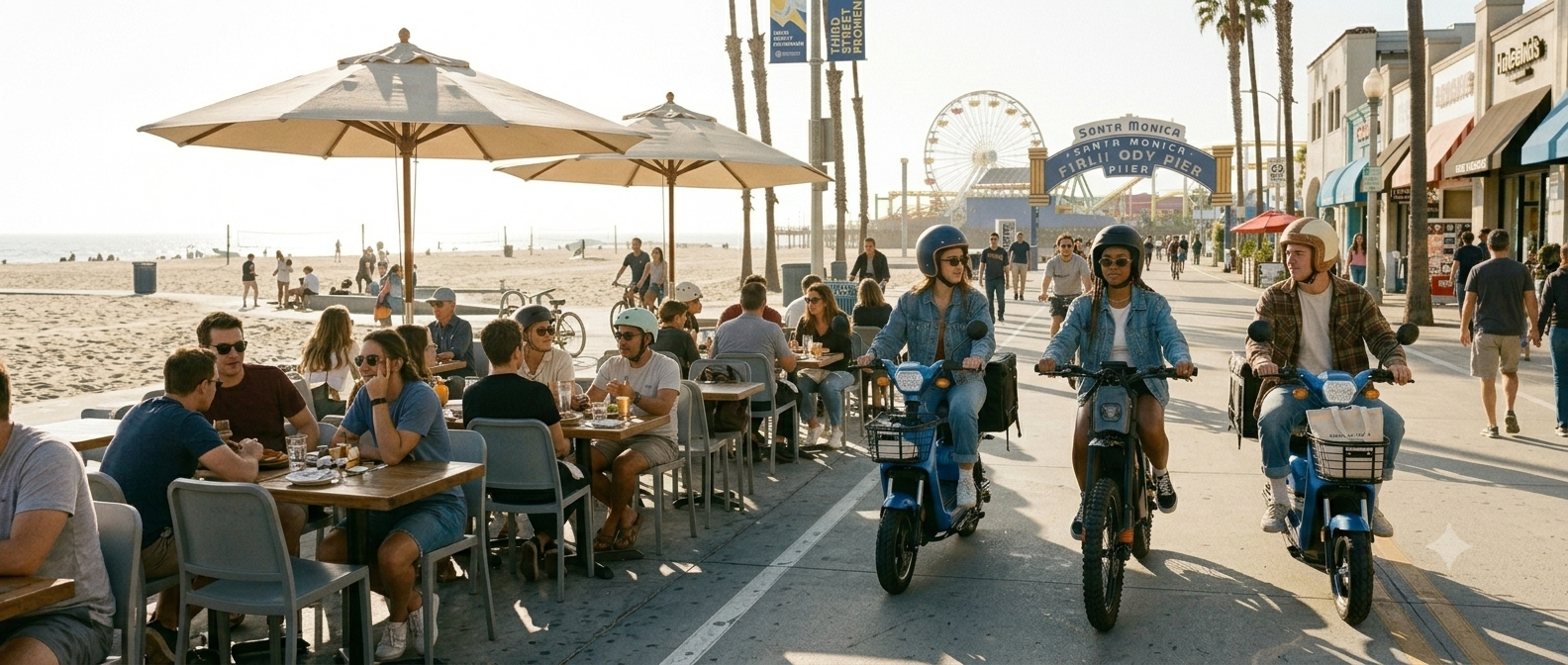 Scooters and electric bikes near Santa Monica CA — FE Motorsports
