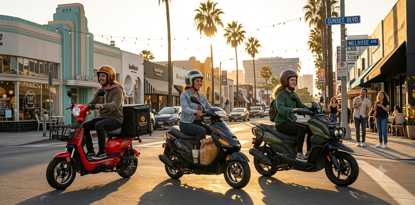 Scooters near West Hollywood CA — FE Motorsports